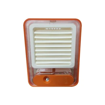  Портативный вентилятор для запотевания, USB-Аккумуляторный вентилятор для запотевания воды с красочным ночником, настольный вентилятор для путешествий, домашнего офиса