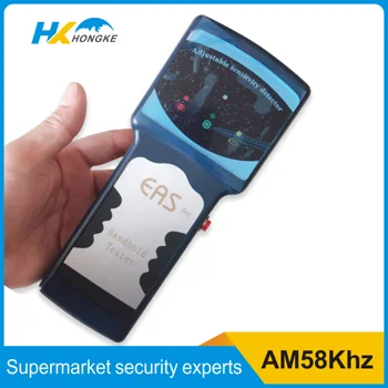  Ручной детектор AM 58 кГц EAS, противоугонный тестер для бирок и этикеток, система безопасности электронных товаров