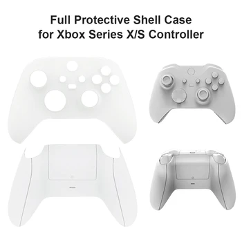  Сменная Крышка Лицевой панели для контроллера XBox серии X/S Передняя + Задняя Крышка Корпуса Защитный Чехол для Геймпада Xbox серии X/S