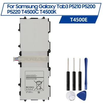  Сменный Аккумулятор T4500E T4500C T4500K Для Samsung GALAXY Tab3 P5210 P5200 P5220 Перезаряжаемый Аккумулятор Для планшета 6800 мАч