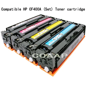  Совместимый Цветной Тонер-картридж HP CF400A 401A 402A 403A 201A Для принтера HP 201A LaserJet Pro M252 M252dw M277n M252N M277dw
