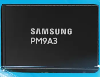  Твердотельный накопитель SSD PM9A3 U.2 NVME MZ-QL31T90 PCIE4.0 объемом 3,84 ТБ и 960 ГБ