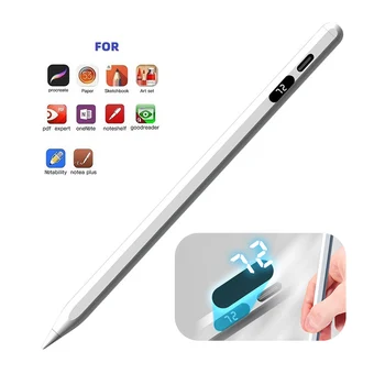  Универсальная планшетная ручка, Стилус для телефона для Android iOS, Сенсорная ручка для планшета, ручки для iPad Apple Pencil 2 1 С цифровым дисплеем питания