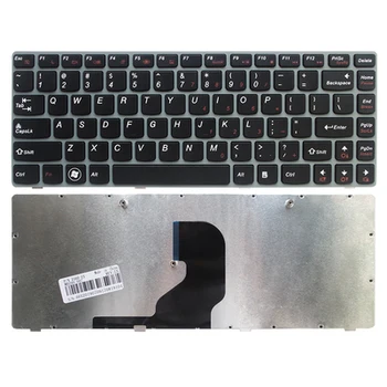  Фирменная новинка клавиатура для ноутбука Lenovo Ideapad Z450 Z460 Z460A Z460G Сервисная версия для США черный