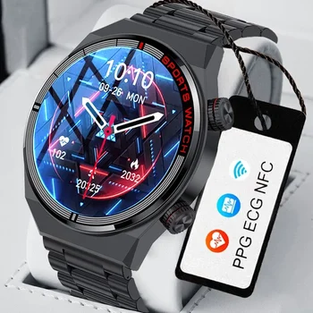  Часы с экраном для мужчин, смарт-часы с Bluetooth-вызовом, Умные часы 2023, Модные деловые часы, Новый Умный браслет Man для HONOR 70 HTC U11