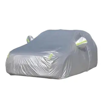 Чехол для автомобиля из ткани Оксфорд, защищающий от атмосферных воздействий, водонепроницаемый, устойчивый к снежной пыли для Byd Atto 3 Yuan Plus