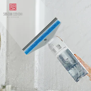  Электрическая чистка стекла беспроводной ручной стеклоочиститель стеклянный скребок кухонный инструмент для чистки домашнего автомобиля стеклоочиститель робот для мытья окон