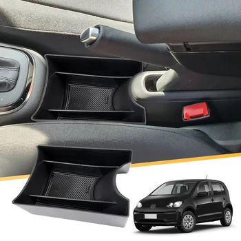  Ящик для хранения автомобильного Подлокотника LFOTPP для VW Up/Seat Mii/Skoda Citigo 2013-2021 Контейнер Центрального Управления Авто Аксессуары Для интерьера